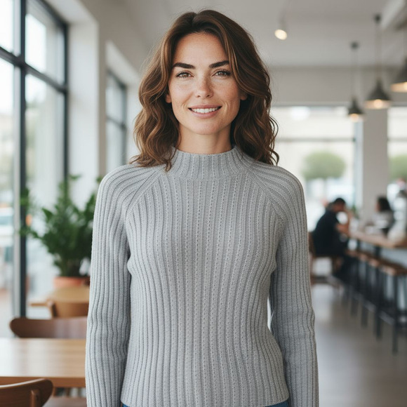 INC International Concepts Wool Cotton Cable Knit Cardigan Size L - Picture 2 of 9